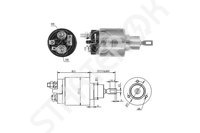 Solenoid Relay starter ZM 1SL0067110