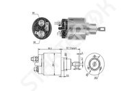 Solenoid Relay starter ZM 1SL0067112