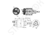 Solenoid Relay starter ZM 1SL0067113