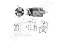 Solenoid Relay starter ZM 1SL0067115