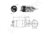 Solenoid Relay starter ZM 1SL0067116
