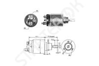Solenoid Relay starter ZM 1SL0067118