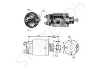 Solenoid Relay starter ZM 1SL0067122