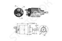 Solenoid Relay starter ZM 1SL0067125