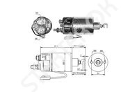 Solenoid Relay starter ZM 1SL0067126