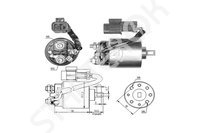 Solenoid Relay starter ZM 1SL0068367