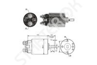 Solenoid Relay starter ZM 1SL0068368