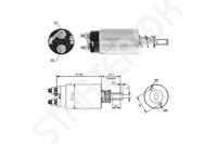 Solenoid Relay starter ZM 1SL0068374