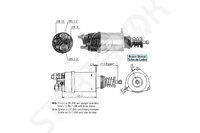 Solenoid Relay starter ZM 1SL0068379