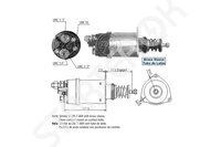 Solenoid Relay starter ZM 1SL0068383