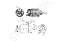 Solenoid Relay starter ZM 1SL0068385