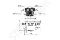 Solenoid Relay starter ZM 1SL0068388