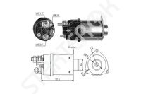 Solenoid Relay starter ZM 1SL0068392