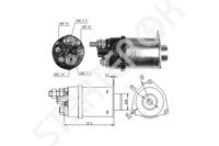 Solenoid Relay starter ZM 1SL0068393
