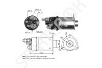 Solenoid Relay starter ZM 1SL0068396