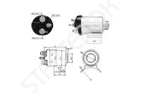 Solenoid Relay starter ZM 1SL0068401