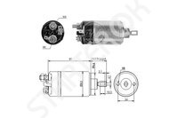 Solenoid Relay starter ZM 1SL0068402