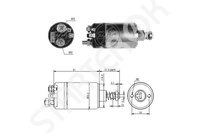 Solenoid Relay starter ZM 1SL0068403