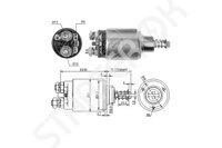 Solenoid Relay starter ZM 1SL0068404