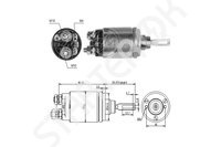 Solenoid Relay starter ZM 1SL0068405