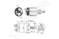 Solenoid Relay starter ZM 1SL0068406