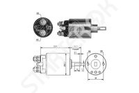 Solenoid Relay starter ZM 1SL0068408