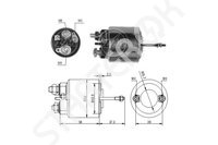 Solenoid Relay starter ZM 1SL0068411