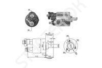 Solenoid Relay starter ZM 1SL0068413