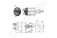 Solenoid Relay starter ZM 1SL0068418