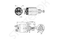 Solenoid Relay starter ZM 1SL0068422