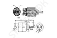 Solenoid Relay starter ZM 1SL0068425