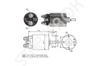 Solenoid Relay starter ZM 1SL0068431