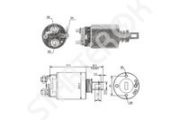 Solenoid Relay starter ZM 1SL0068432