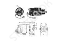 Solenoid Relay starter ZM 1SL0068437
