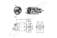 Solenoid Relay starter ZM 1SL0068439
