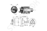 Solenoid Relay starter ZM 1SL0068446