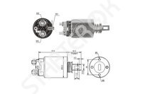 Solenoid Relay starter ZM 1SL0068447