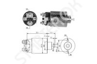 Solenoid Relay starter ZM 1SL0068449