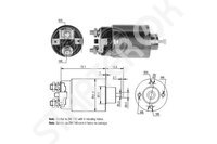 Solenoid Relay starter ZM 1SL0068450