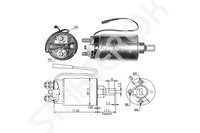 Solenoid Relay starter ZM 1SL0068452