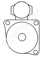 Starter CARGO 114062 for Skoda Fabia  1.9 SDi [ASY]  11.2000 - 