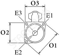 Starter CARGO 115513 for Man TGL 12.240 6.9 (TGL)  01.2005 - 