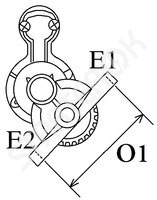 Starter CARGO 114482 for Vauxhall Vectra  3.0 CDTi V6	 GTS [Y30DT]  06.2003&nbsp;-&nbsp;