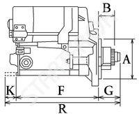 Starter CARGO 114240 for Toyota Carina  E 2.0 TD (CT190)[2CTj  01.1996 - 10.1997