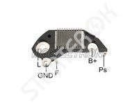 Voltage regulator alternator MOBILETRON 2REG0018248