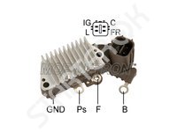 Voltage regulator alternator MOBILETRON 2REG0071304